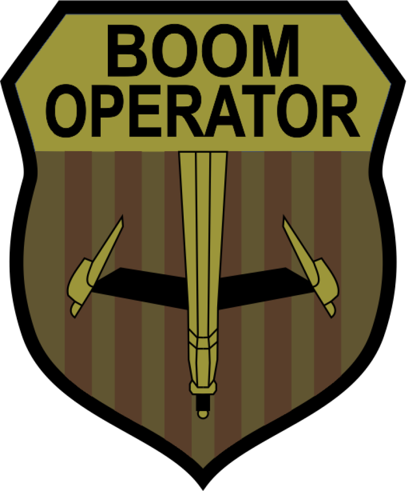 Boom Operator KC-10 OCP 2" PVC Patch