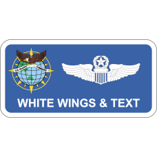 Image for U.S. Pacific Command Name Tag 2026 White Border