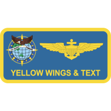 Image for U.S. Pacific Command Name Tag 2026 Yellow Border