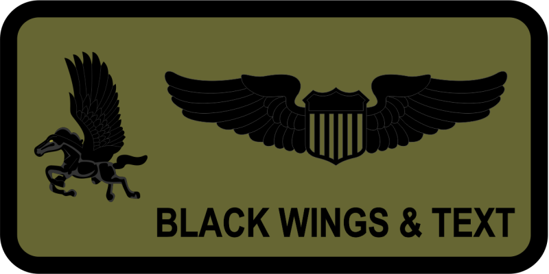 318 SOS Pegasus Name Tag