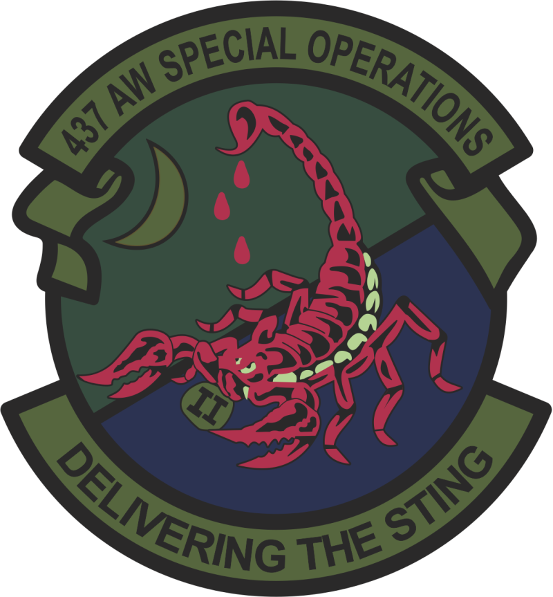 437 AW Special Operations Sticker