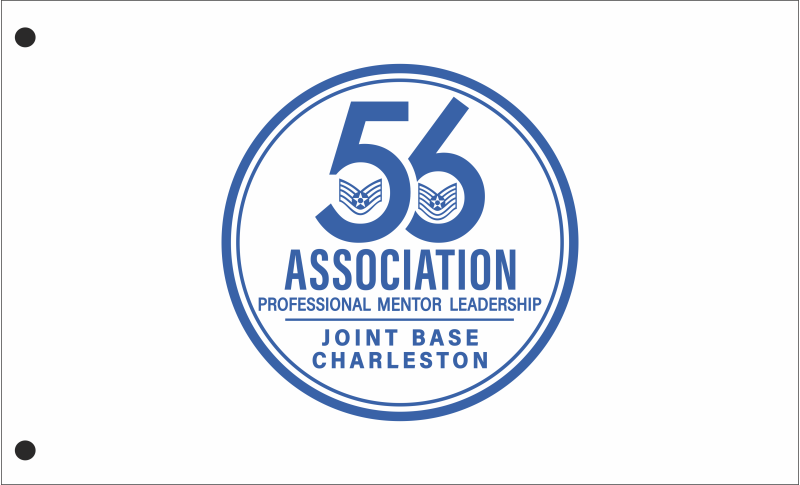 16 AS 5/6 Association Single-Sided 3' x 5' Flag, Charleston AFB