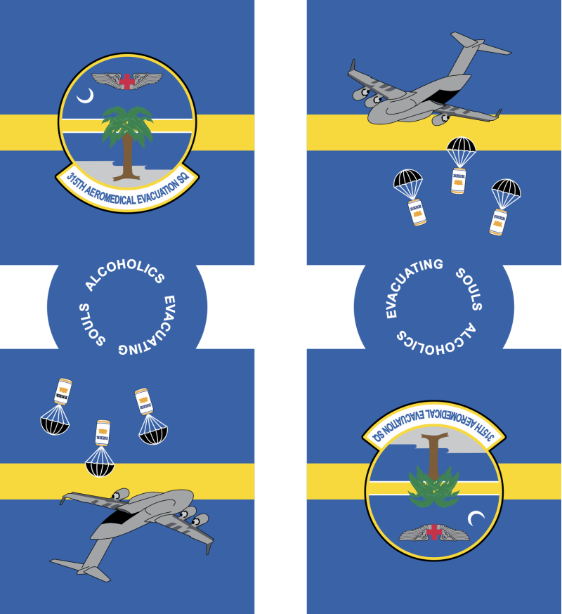 315 AES Koozie, Charleston AFB