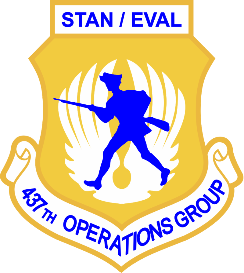 437 OG STAN/EVAL Full Color Patch