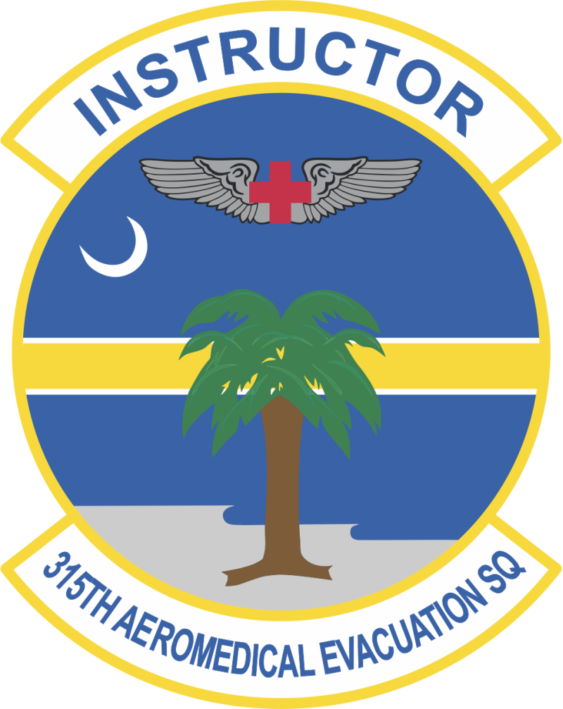 315 AES Full Color Patch Instructor