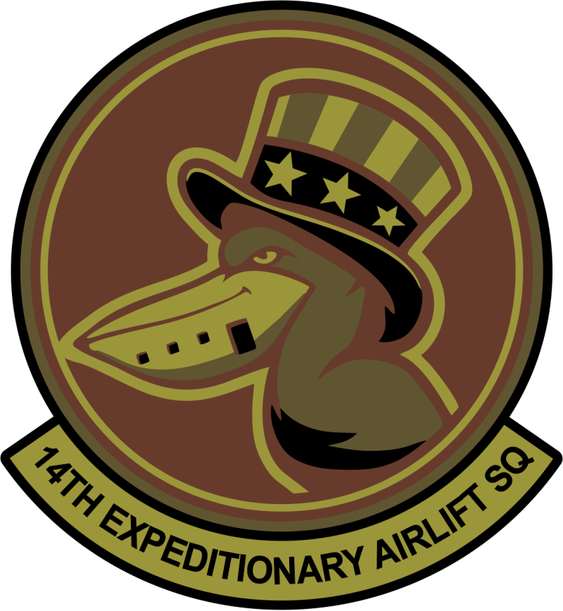 14 EAS PVC Presidential Pelican OCP Patch