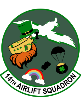 Image for 14 AS St. Patricks Day PVC Patch