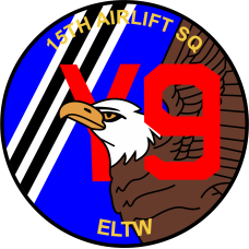 Image for 15 AS Y9 Invasion Stripes with Eagle Full Color Patch 4"