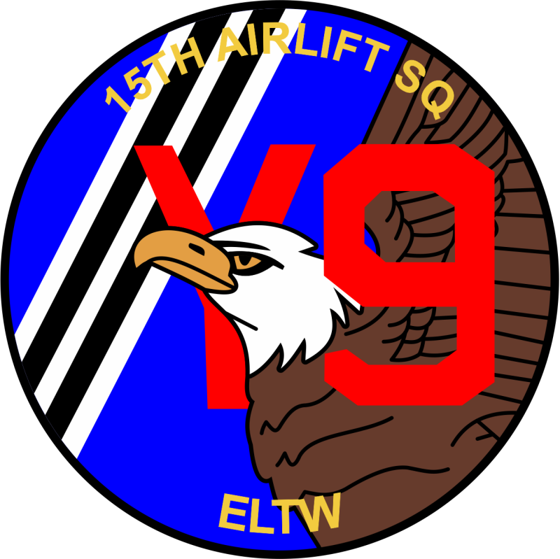 15 AS Y9 Invasion Stripes with Eagle Full Color Patch 4"