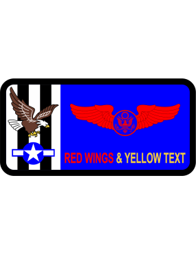 Image for 15 AS Invasion Stripes with Eagle Name Tag