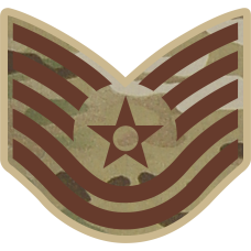 Image for TSgt Stripes 4" OCP Patch