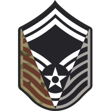Image for SMSgt Stripes 3-Panel - 6" OCP