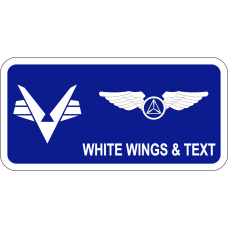 Image for Civil Air Patrol AF 2026 Logo Blue Name Tag
