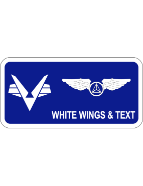 Image for Civil Air Patrol AF 2026 Logo Blue Name Tag