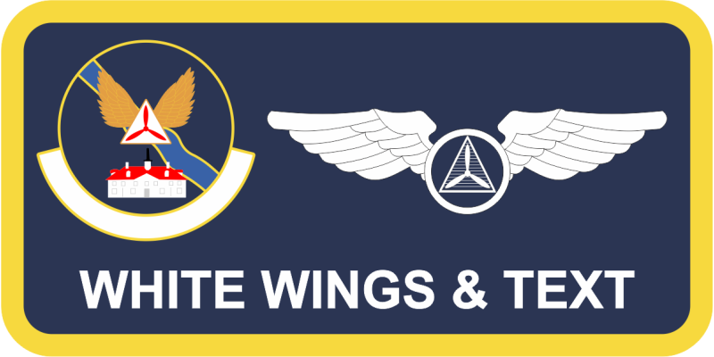 Mount Vernon Composite SQ Navy Name Tag