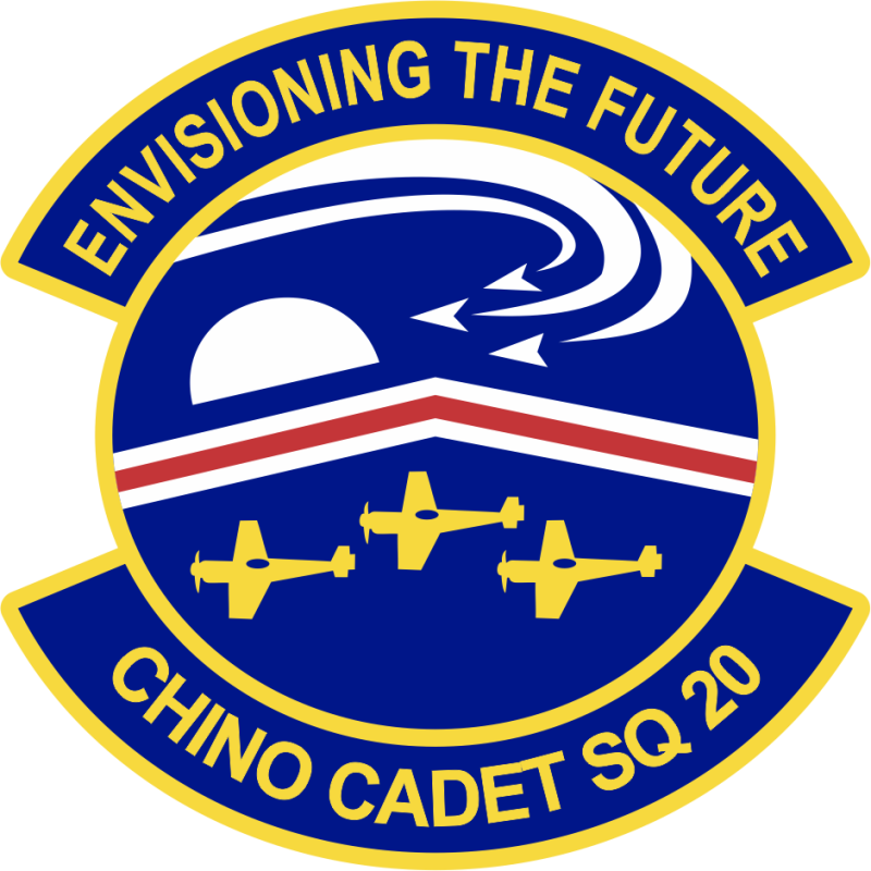Chino Cadet SQ 20 Civil Air Patrol Full Color Patch