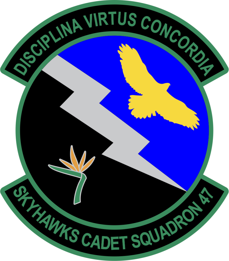 Skyhawks Cadet Squadron 47 Patch