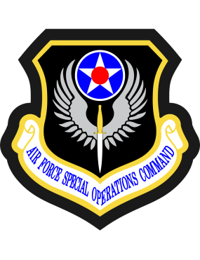 Image for AFSOC Full Color with PU Patch
