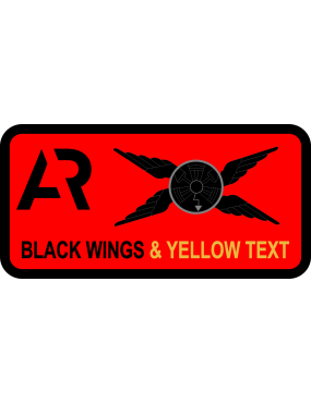 Image for American Robotics Red Name Tag