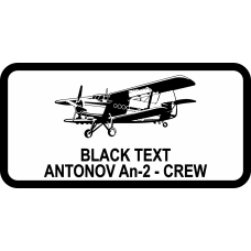 Image for Antonov AN-2 Name Tag