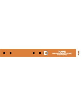 Image for Fire Public Records Bag Tag