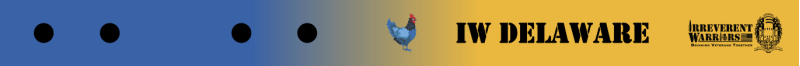 Irreverent Warriors Delaware Bag Tag