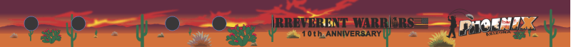 Irreverent Warriors Phoenix Arizona Bag Tag