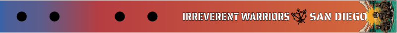 Irreverent Warriors San Diego Bag Tag