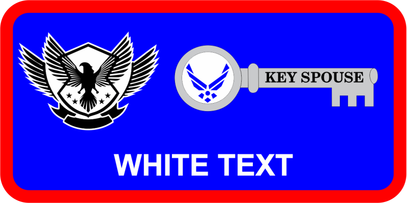 Key Spouse Name Tag