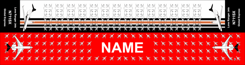 Lone Ranger Jets Flight Scarf