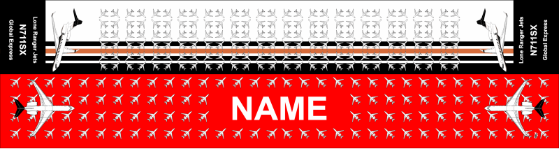 Lone Ranger Jets Flight Scarf