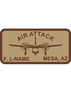 Image for Mountain Aviation Air Attack Desert Name Tag