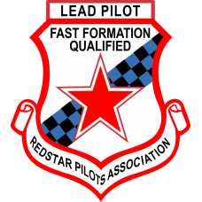 Image for Lead Pilot Redstar Pilots Association Patch