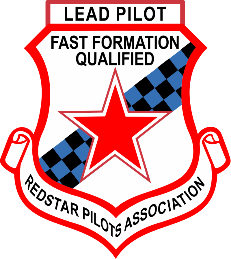 Lead Pilot Redstar Pilots Association Patch
