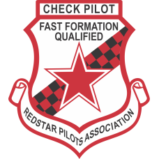 Image for Check Pilot Redstar Pilots Association Patch