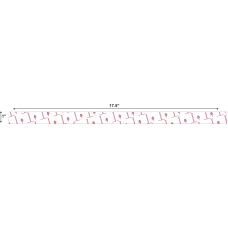 Image for PSC B- Black, Red & White Lanyard