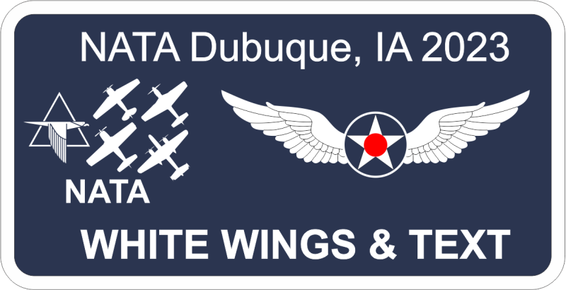NATA Dubuque IA 2023 Name Tag