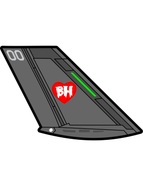 Image for BH World F-35 Tail PVC Patch