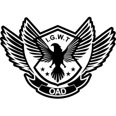 Image for I.G.W.T OAD Black/White Patch