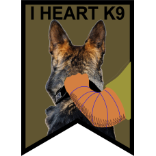 Image for I Heart K9 Patch