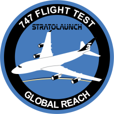 Image for Stratolaunch 747 Flight Test Global Reach Patch