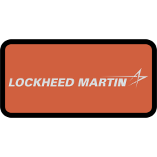 Image for Lockheed Martin Star Logo Orange Patch