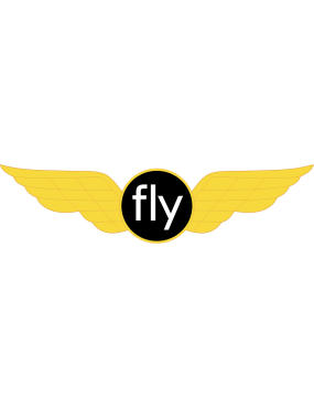 Image for McNeely Charter Serv. Inc Fly Wings Enamel Pin