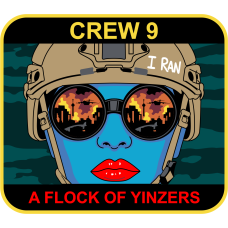 Image for Crew 9  A Flock of Yinzers Patch