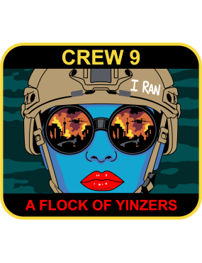 Image for Crew 9  A Flock of Yinzers Patch