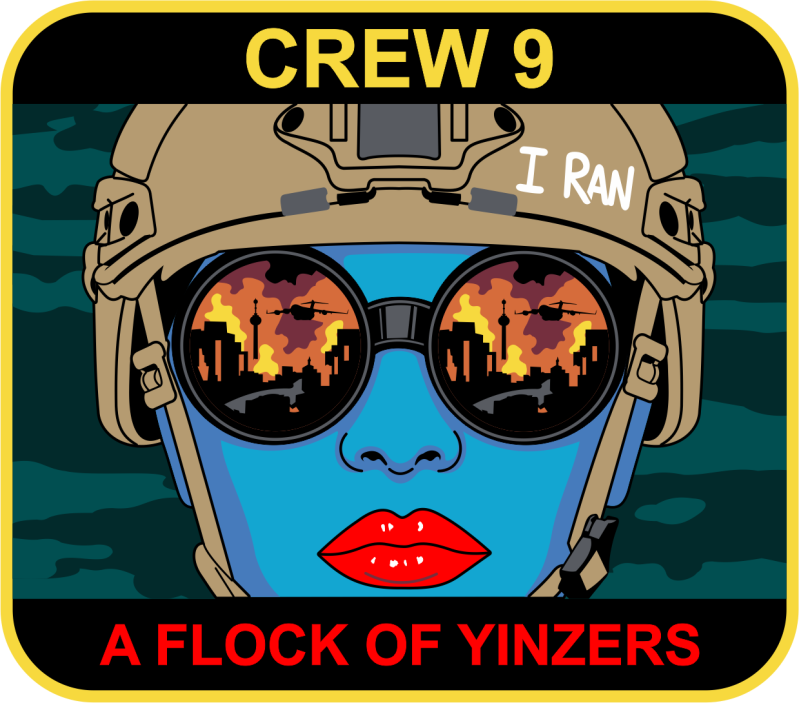 Crew 9  A Flock of Yinzers Patch 