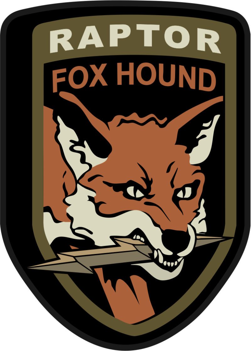 Raptor Fox Hound Patch 