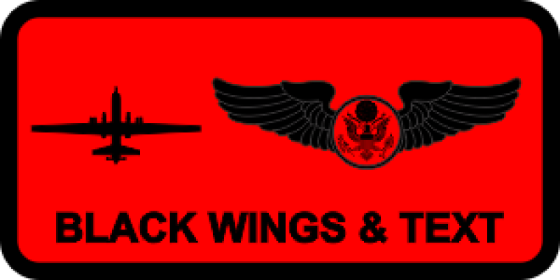 432 OG MQ-9 Red Name Tag