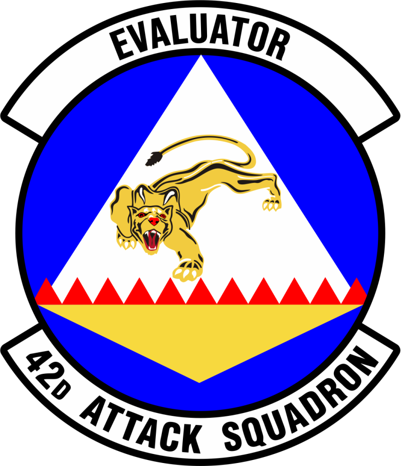42 ATKS Evaluator Full Color Squadron Patch