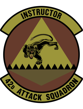 Image for 42 ATKS Instructor OCP Squadron Patch